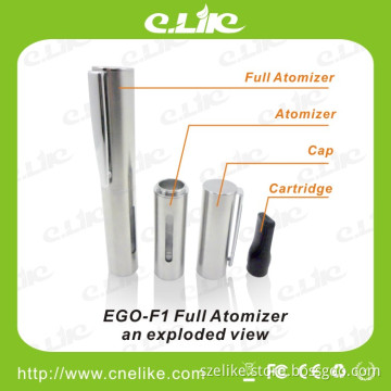 Electronic Cigarette Green Atomizer EGO W F1 with EGO Battery